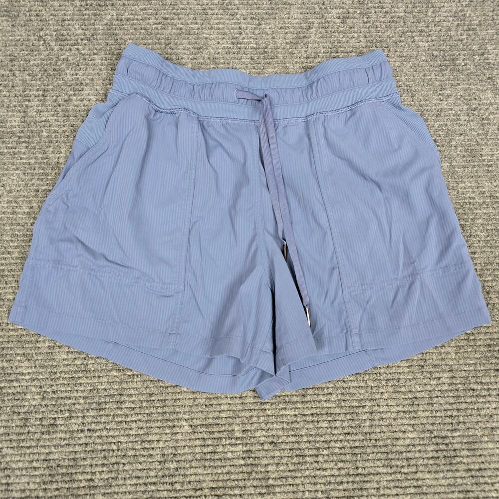 Lululemon Dance Studio High-Rise Short Womens 6 Oasis Blue 3.5"